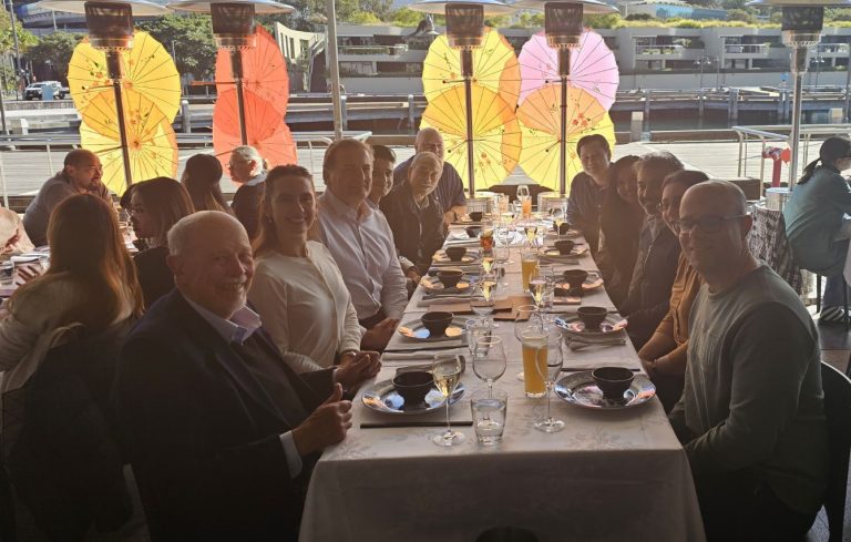 Group of people having lunch at Chinadoll