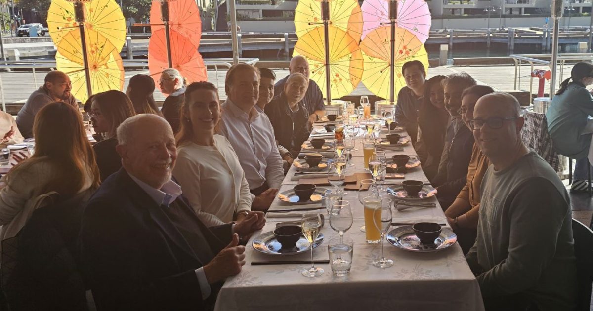 Group of people having lunch at Chinadoll