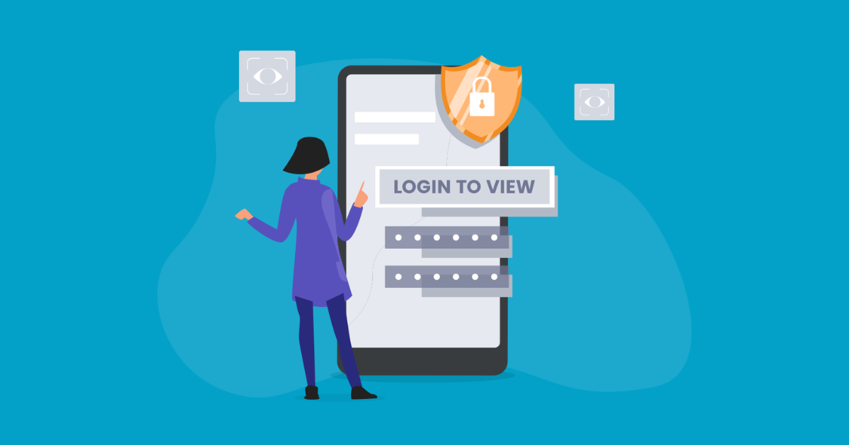 A person standing in front of a large digital display with privacy filters, typing in login credentials. Protect your online security with our expert advice - contact our small business accountants for guidance on financial management.