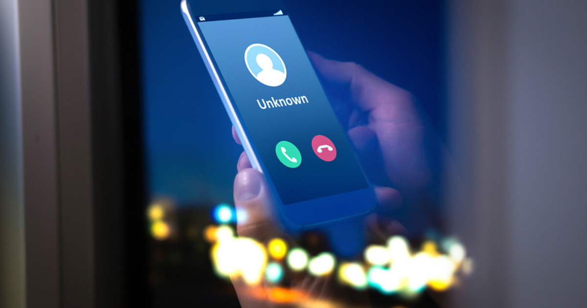 A phone displaying an incoming call from an unknown number. Don't let tax season stress you out - our tax accountants near you in Chatswood can help you stay on top of your tax planning and preparation.
