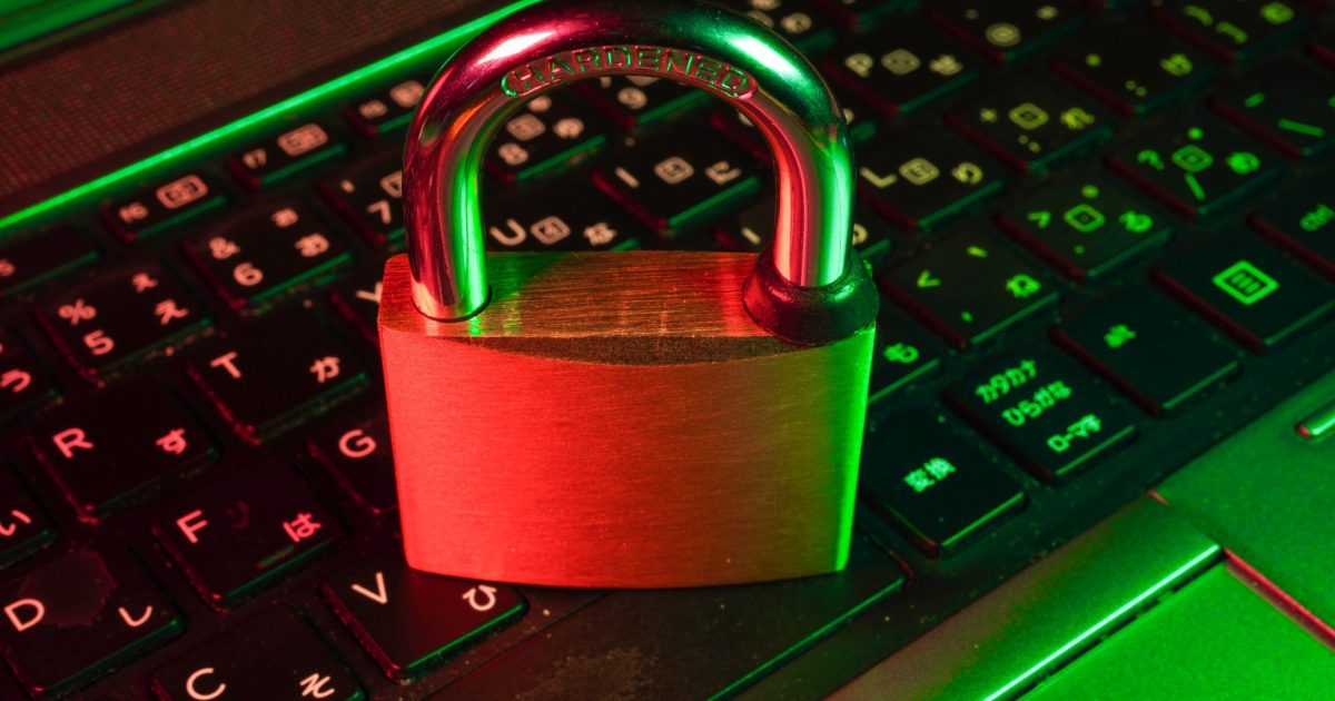 A lock on top of a laptop keyboard emphasises cybersecurity's crucial role in safeguarding SMSFs (Self-Managed Super Funds), particularly for accounting firms in Sydney.